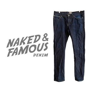 Naked & Famous Weird Guy Selvedge Jeans – Men’s 34